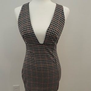 houndstooth dress